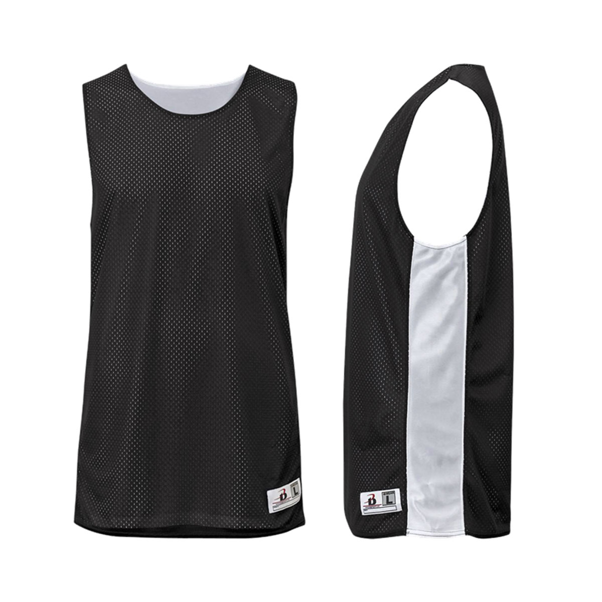 Youth M Reversible MESH TANK TOP Basketball PRACTICE JERSEY Blank Solid 10-12 