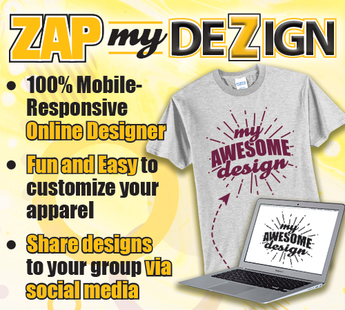 Zap my Dezign online custom design tool